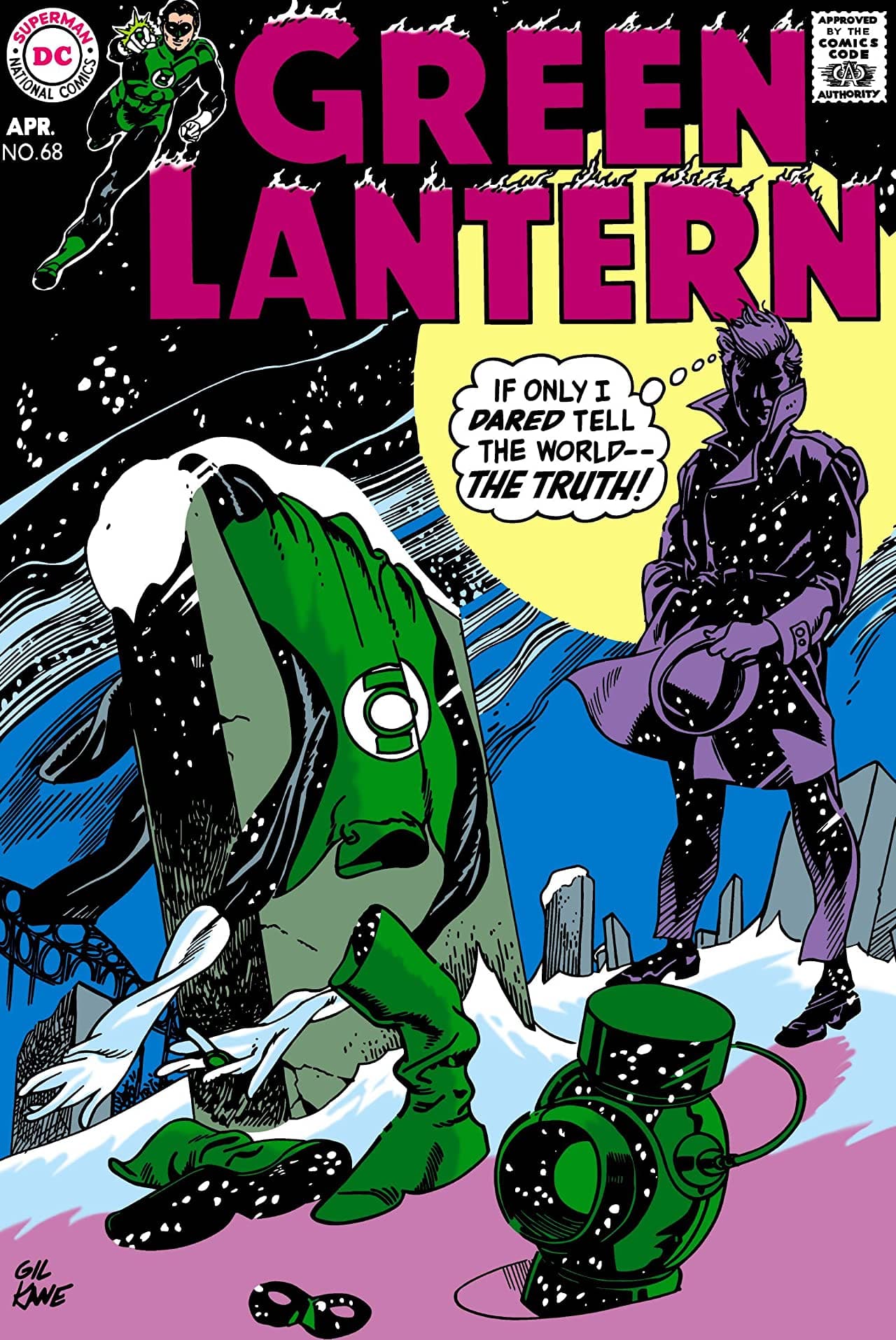 Green Lantern #68 cover