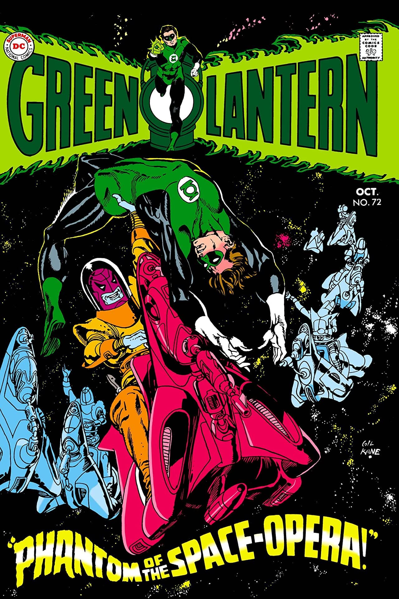 Green Lantern #72 cover