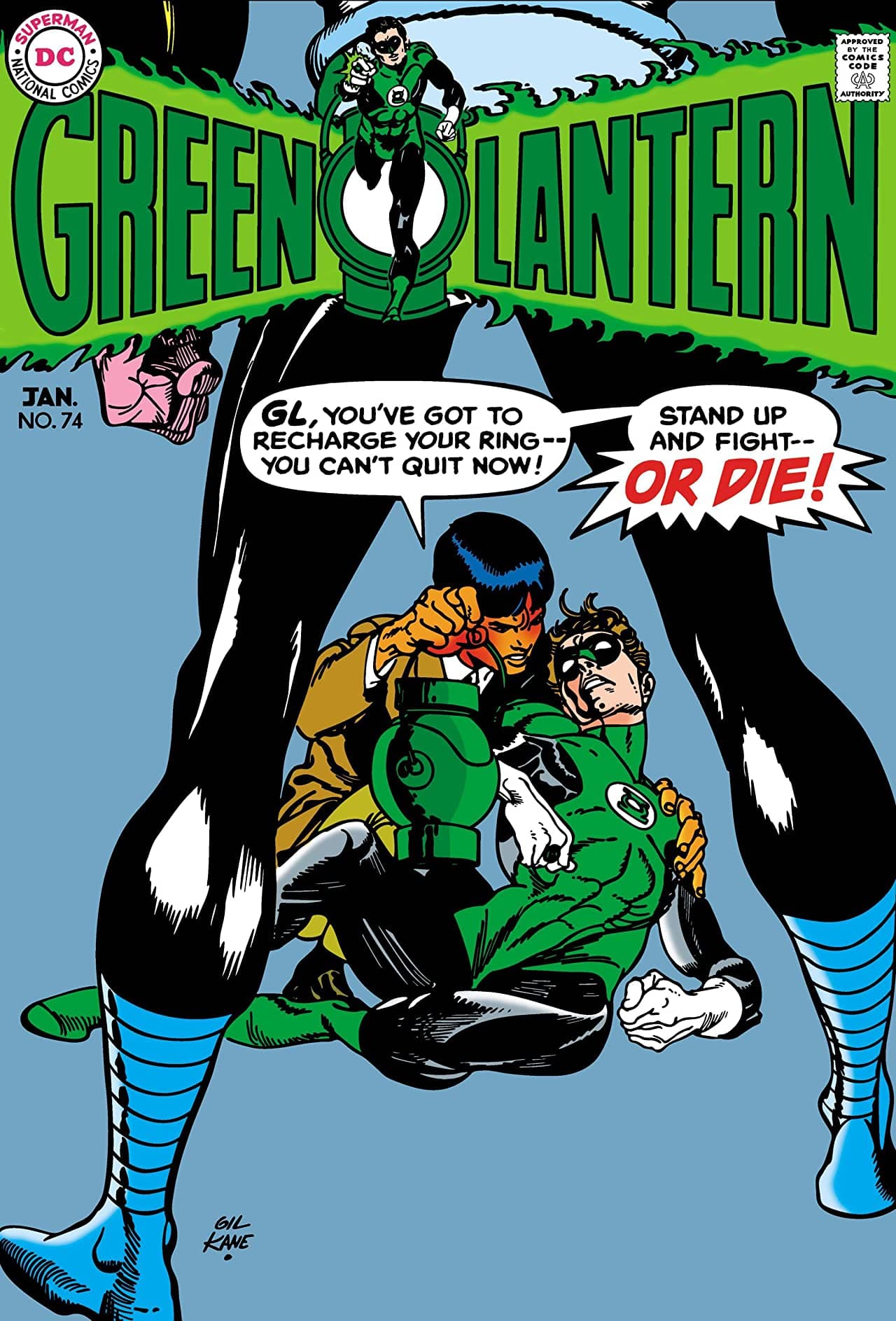 Green Lantern #74 cover