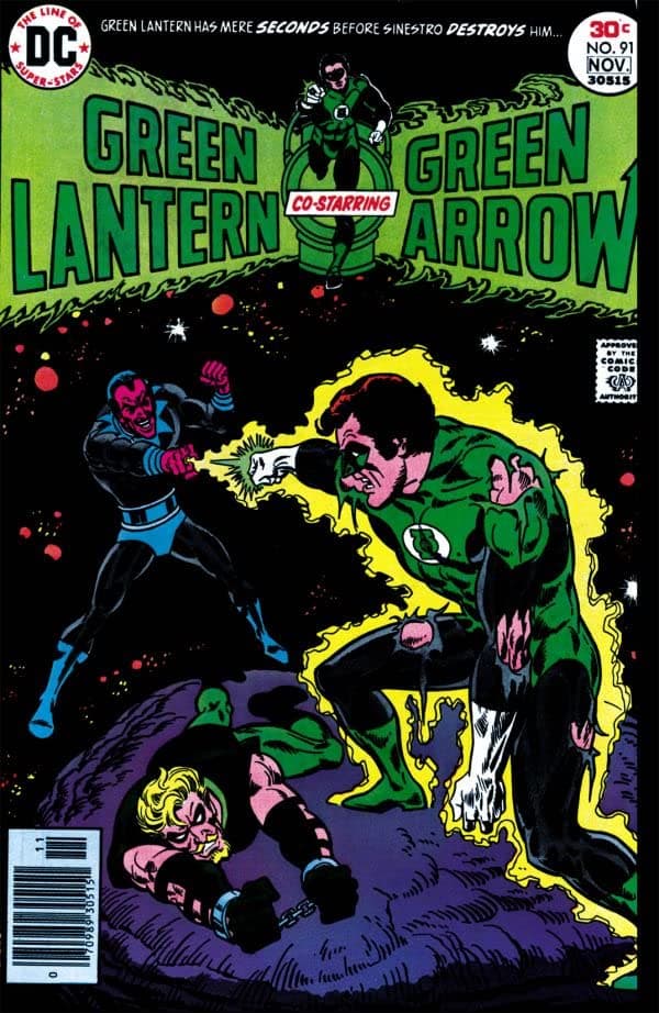 Green Lantern #91 cover
