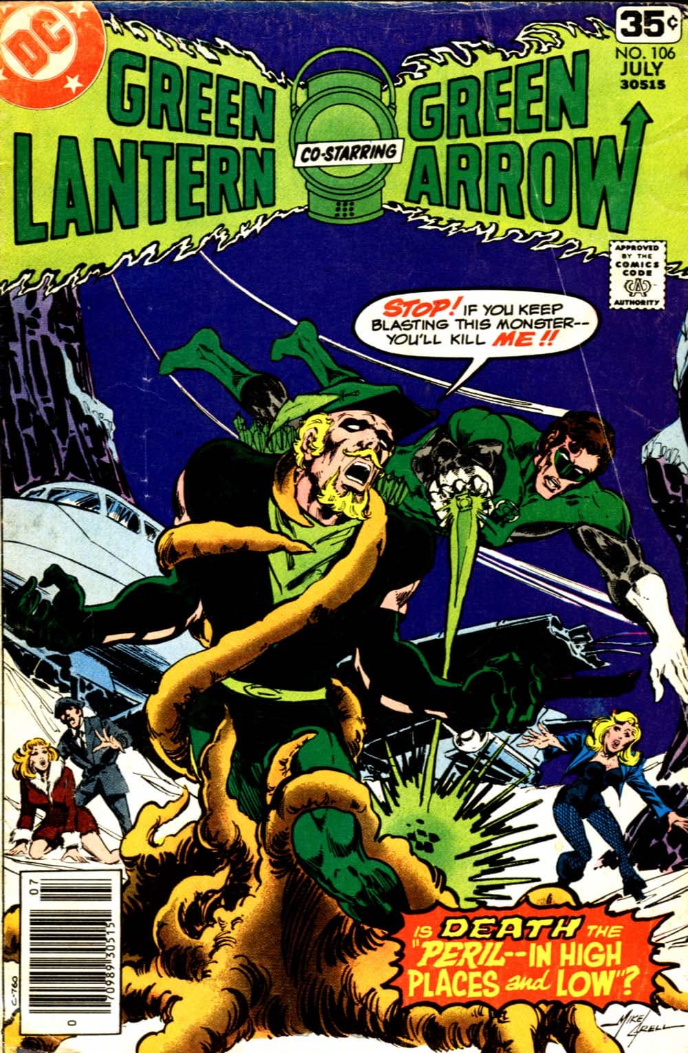 Green Lantern #106 cover