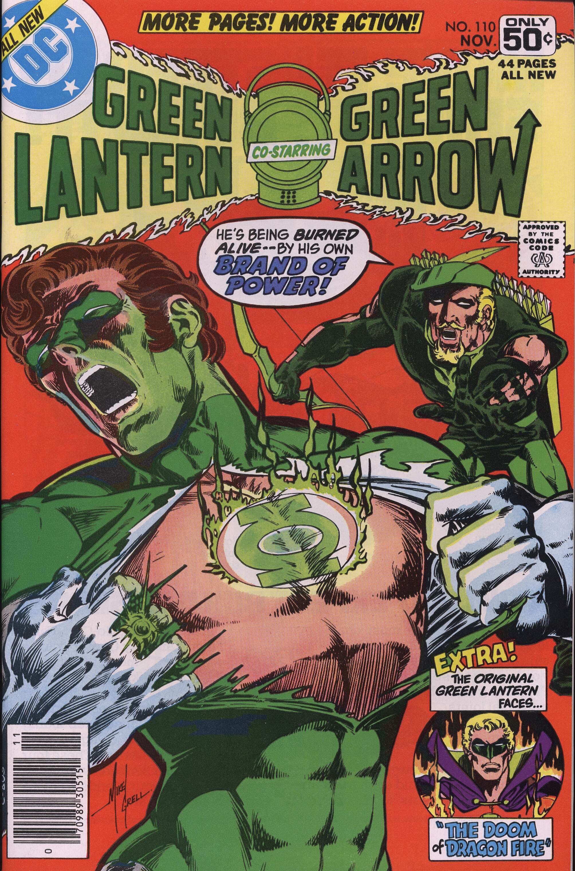 Green Lantern #110 cover