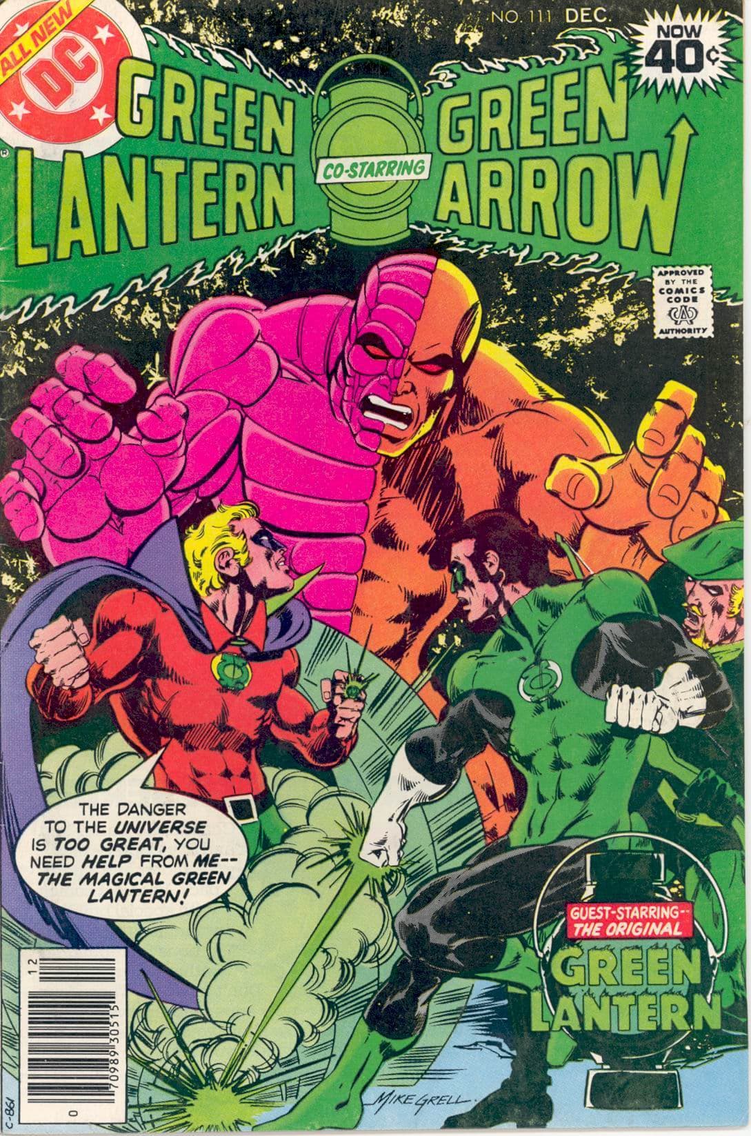 Green Lantern #111 cover