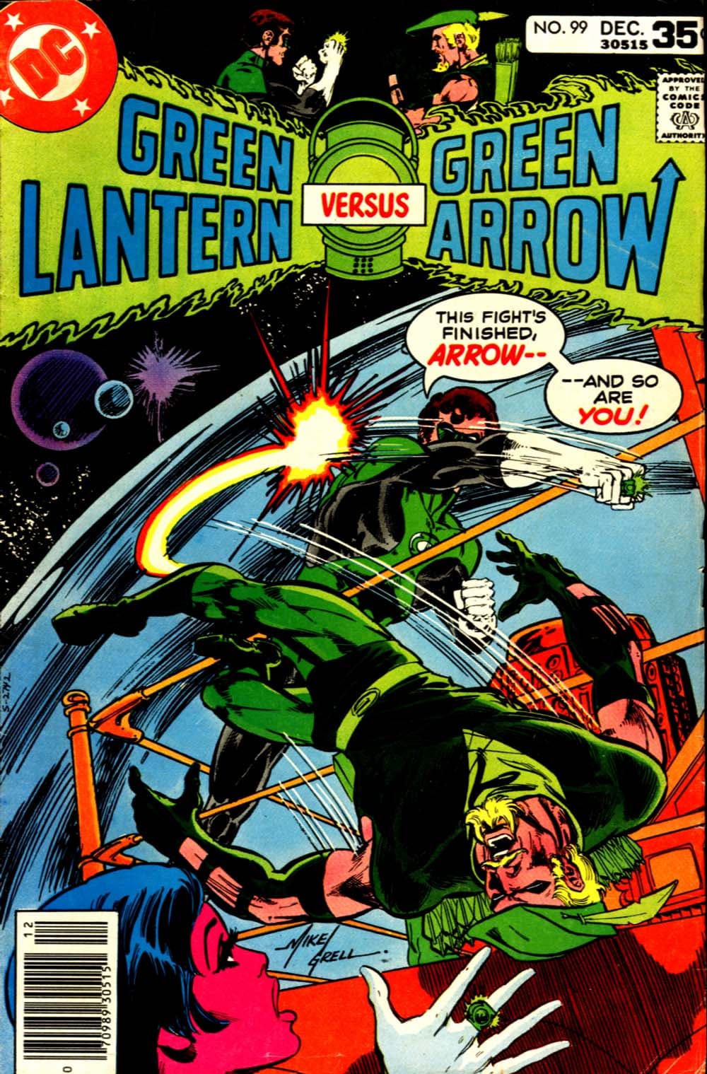 Green Lantern #99 cover
