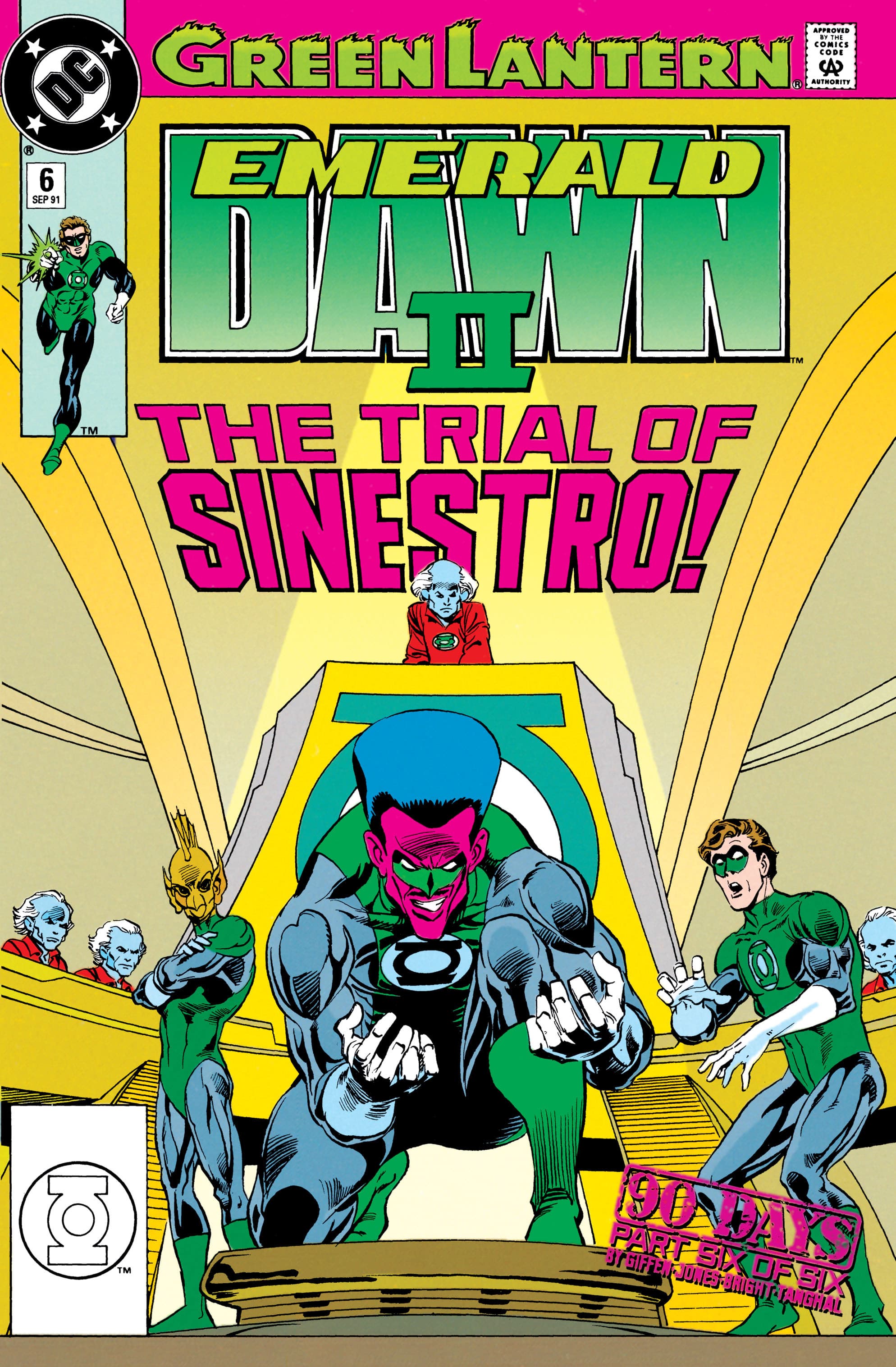 Green Lantern: Emerald Dawn II #6 cover