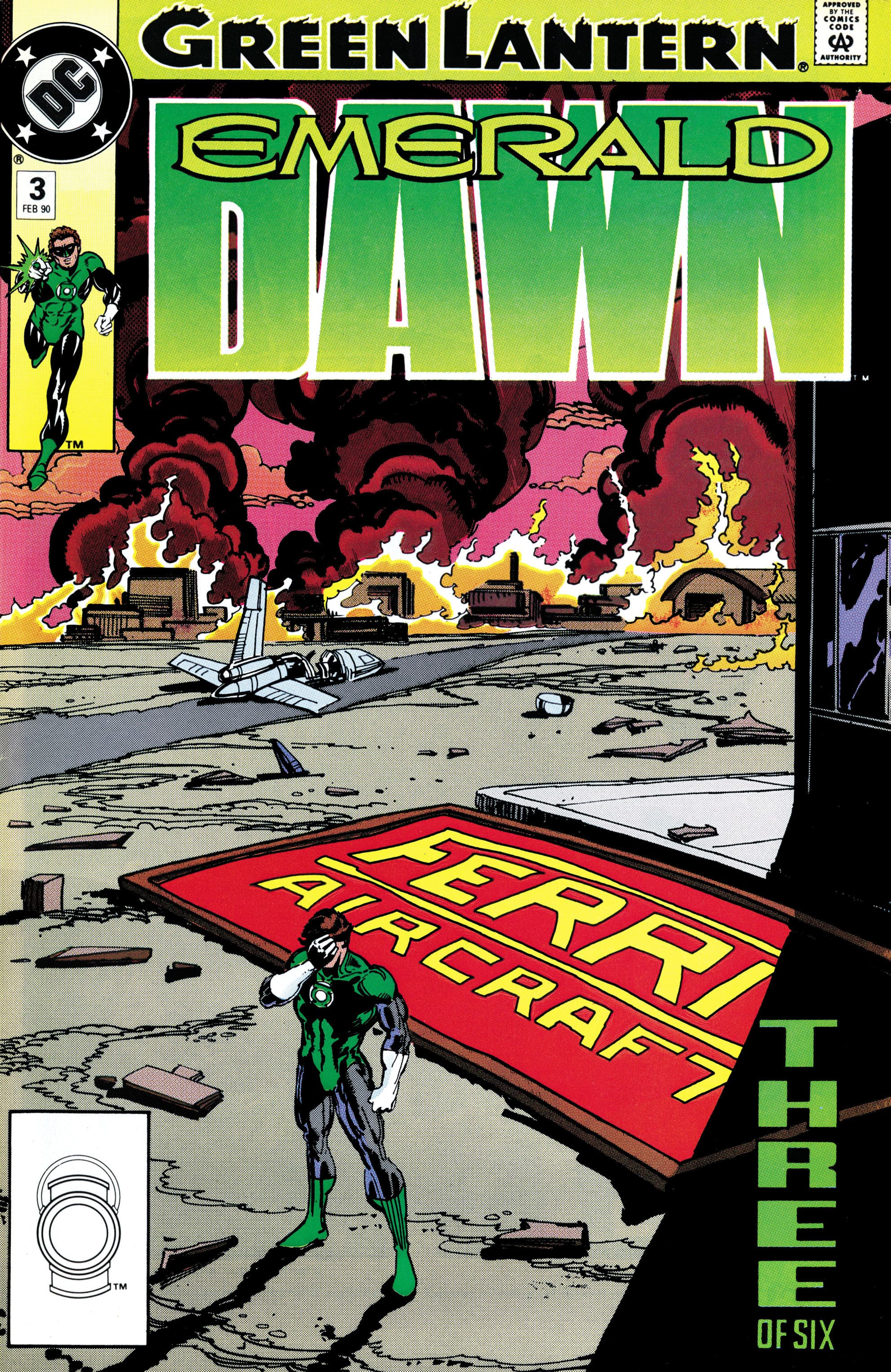 Green Lantern: Emerald Dawn #3 cover