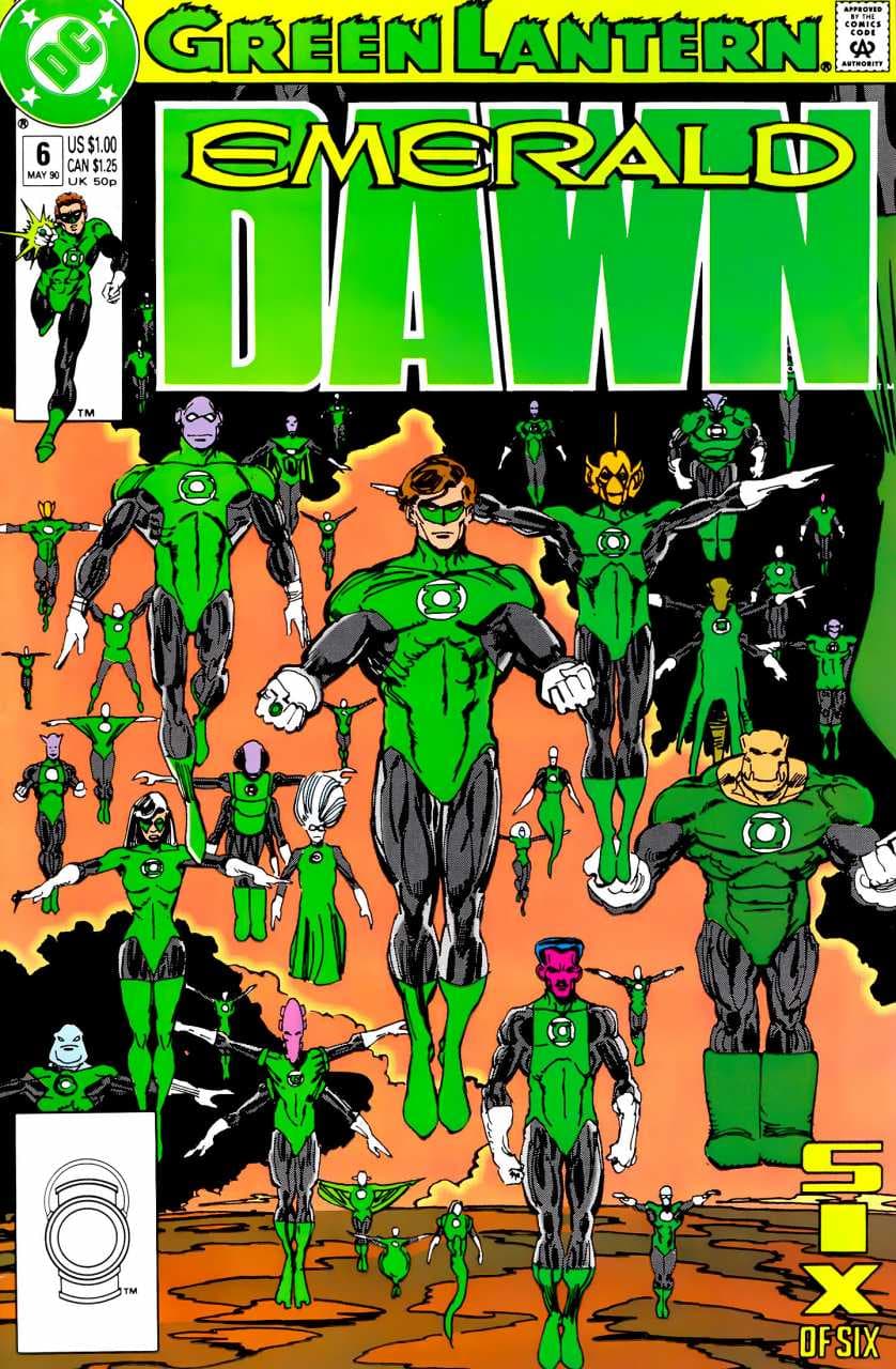 Green Lantern: Emerald Dawn #6 cover