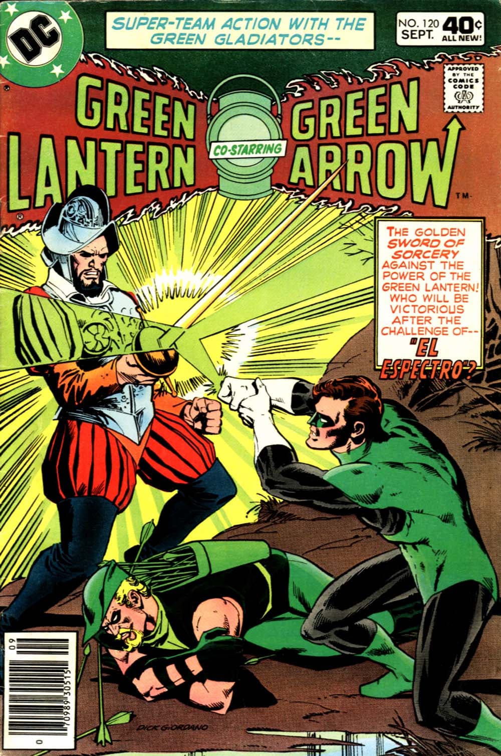 Green Lantern #120 cover