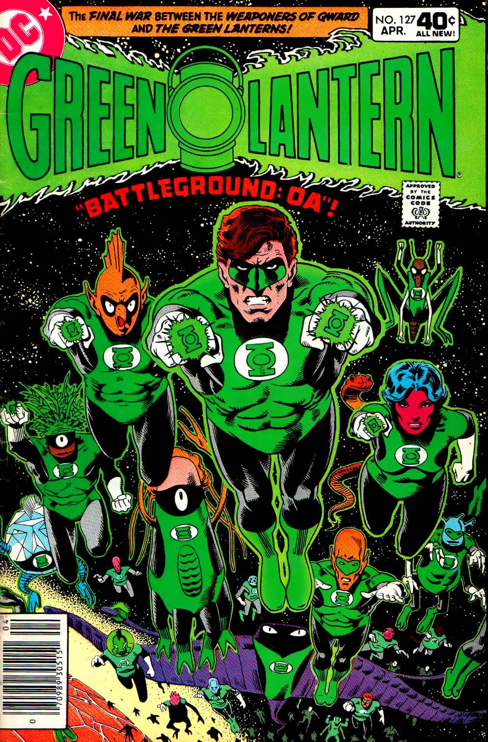 Green Lantern #127 cover