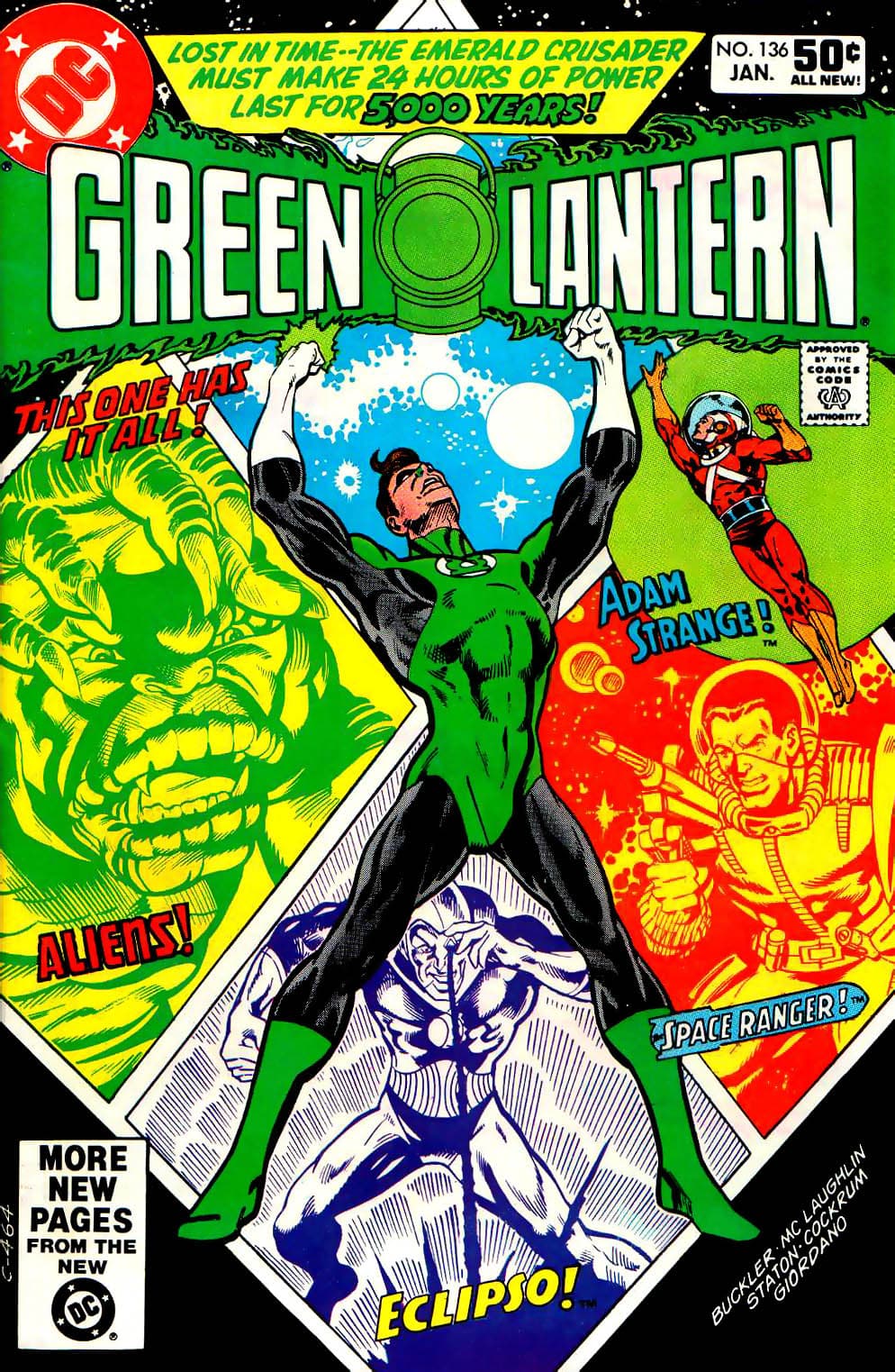 Green Lantern #136 cover