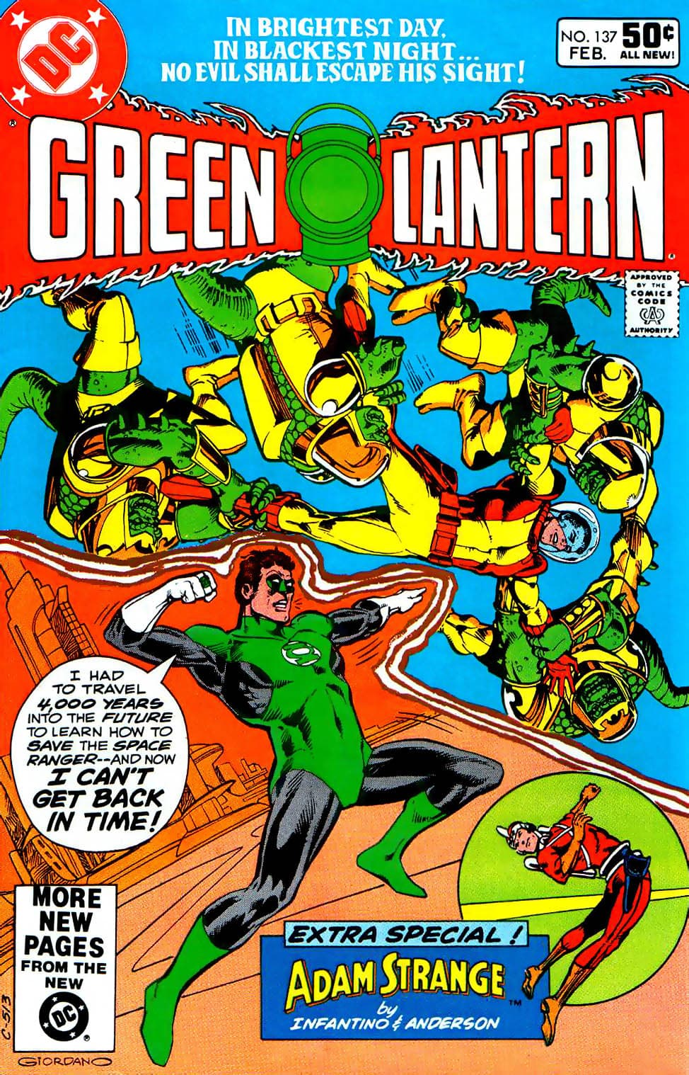 Green Lantern #137 cover