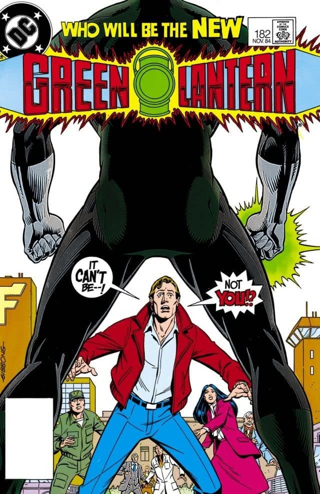 Green Lantern #182 cover