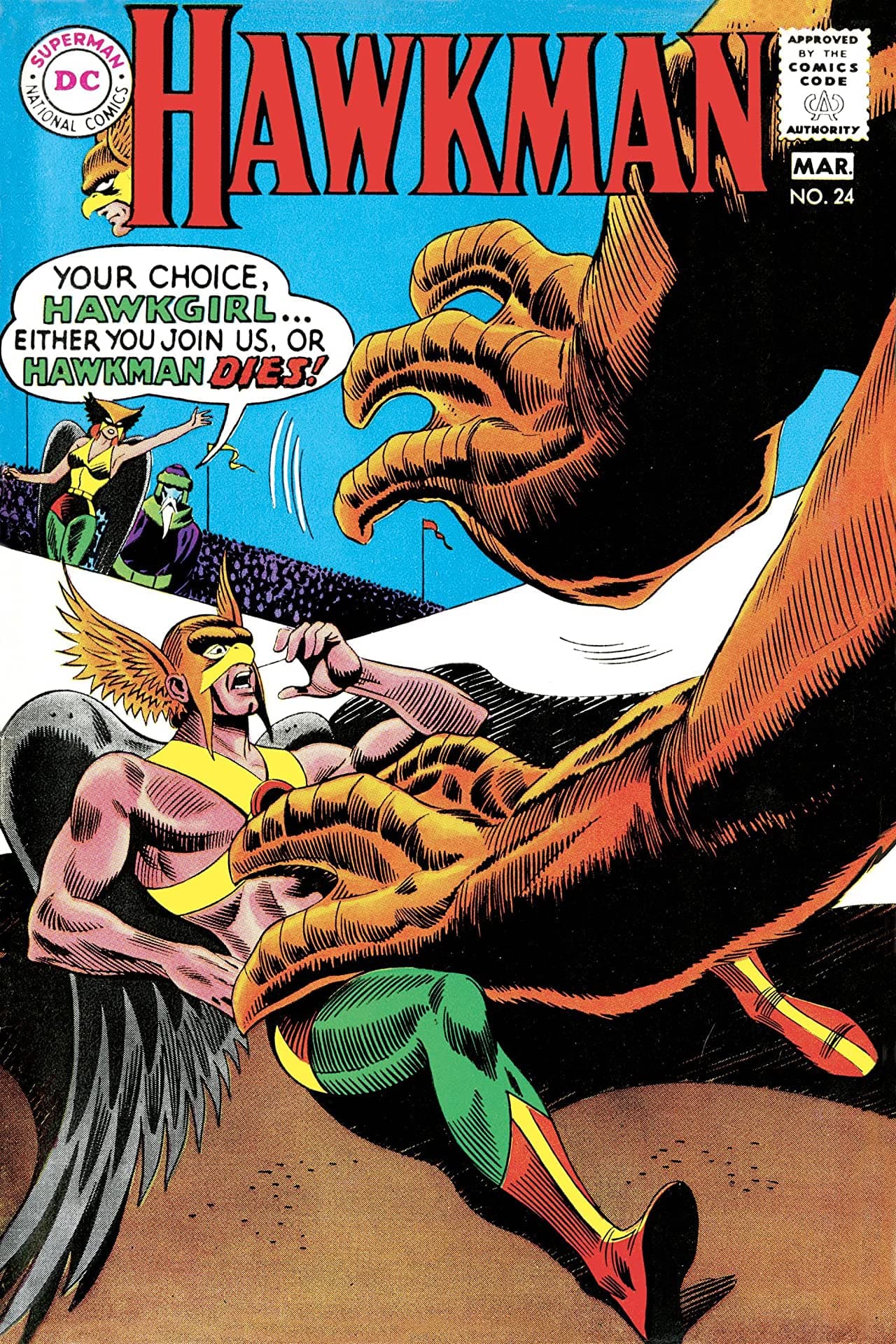 Hawkman #24 cover