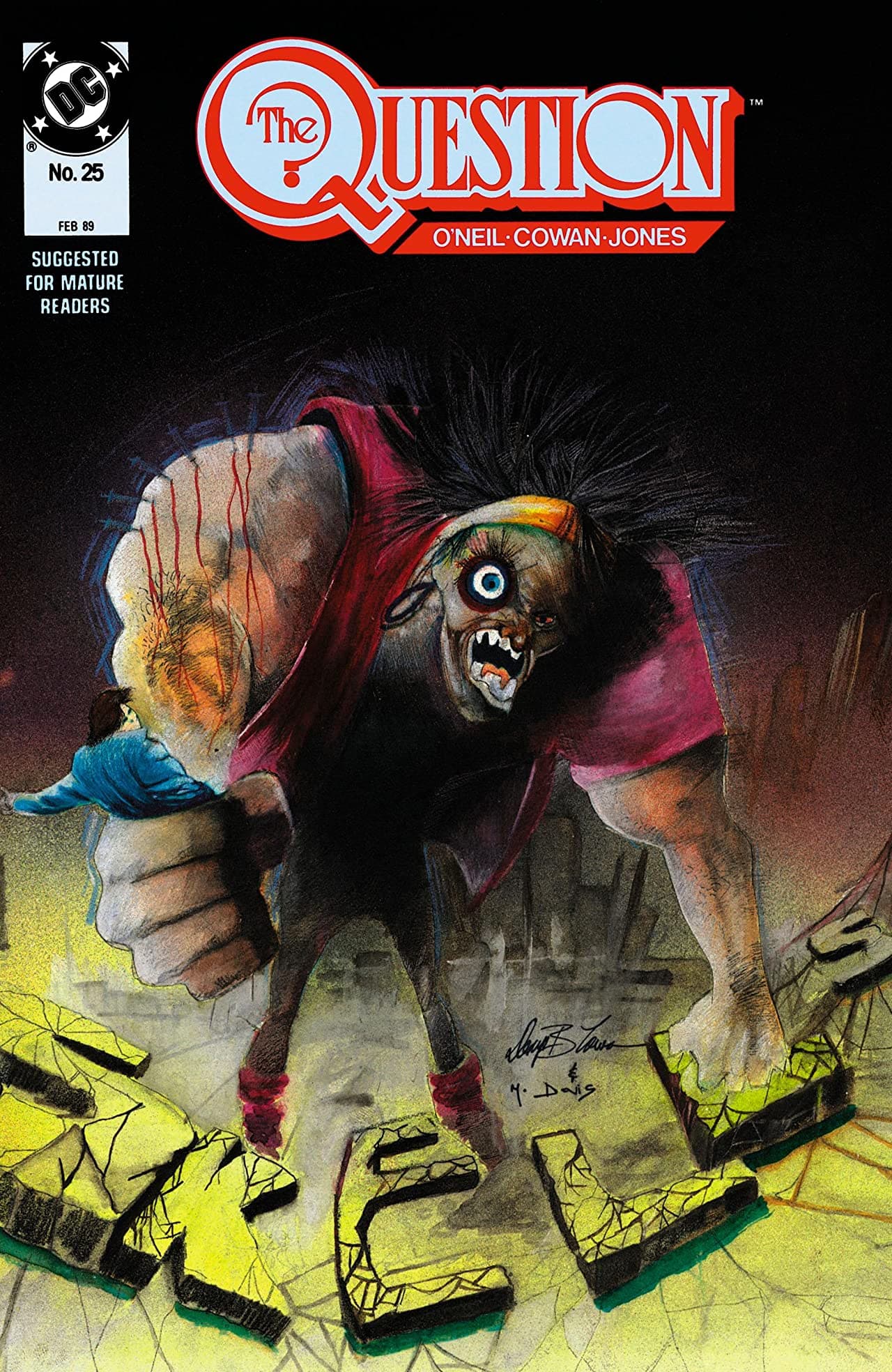 The Question #25 cover