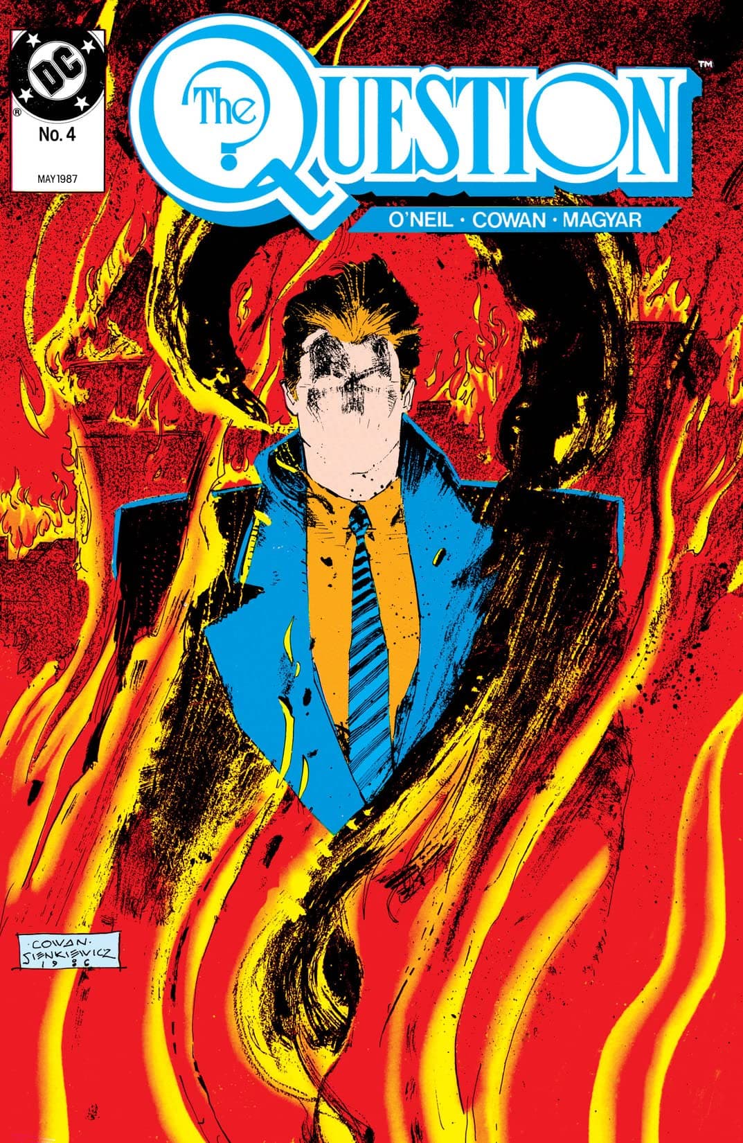 The Question #4 cover