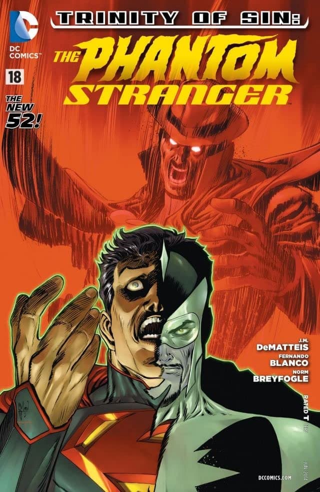 Trinity of Sin: The Phantom Stranger #18 cover