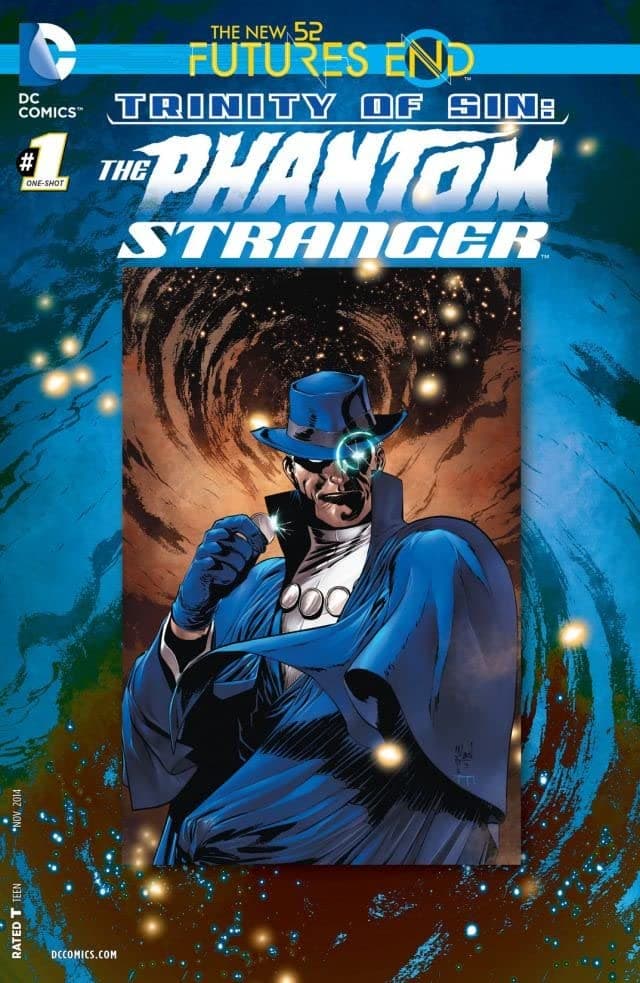 Trinity of Sin: The Phantom Stranger: Futures End cover — © DC Comics