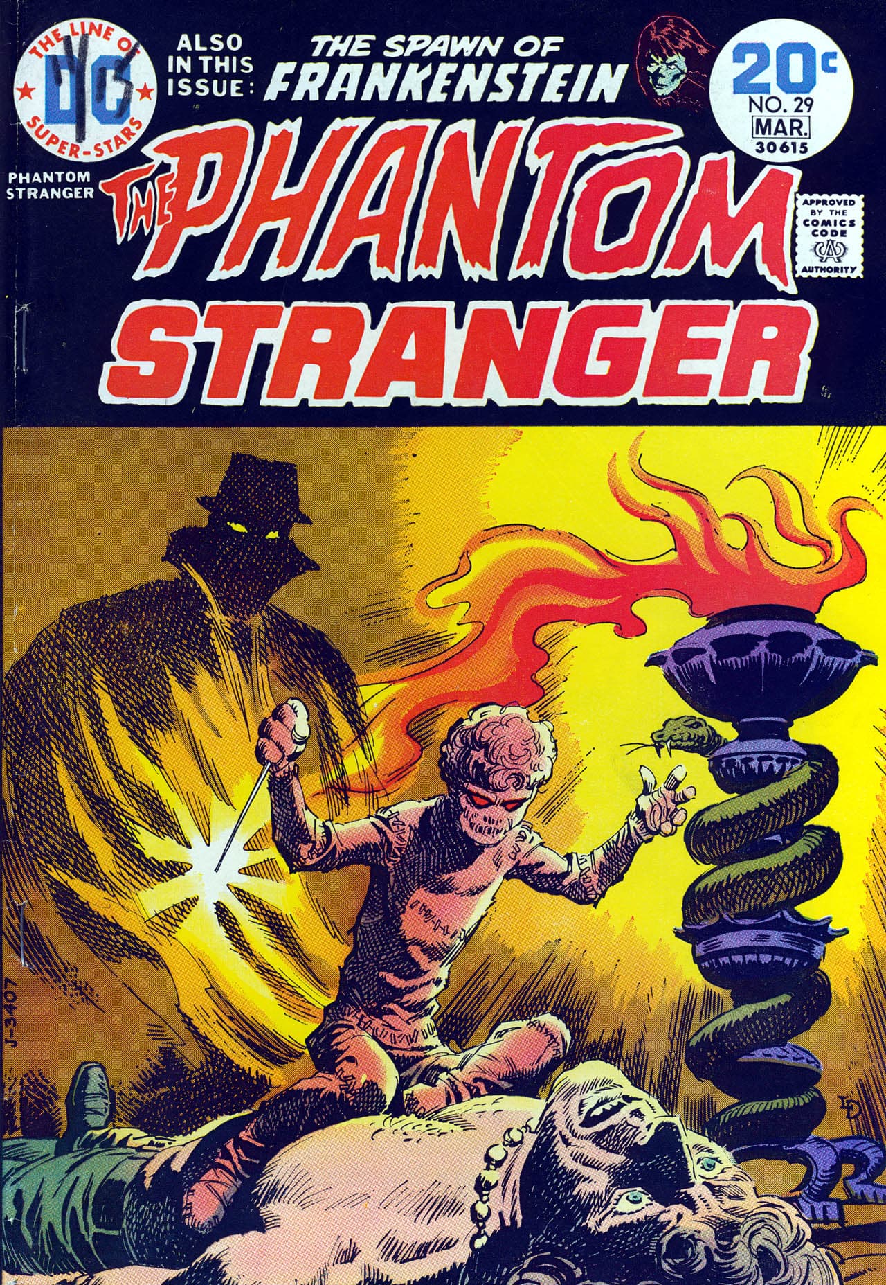The Phantom Stranger #29 cover