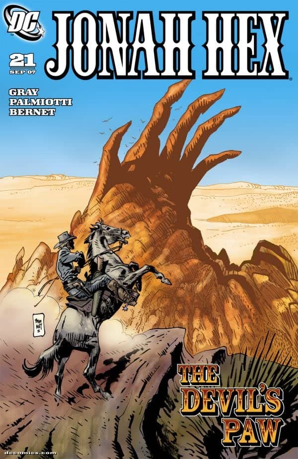 Jonah Hex #21 cover