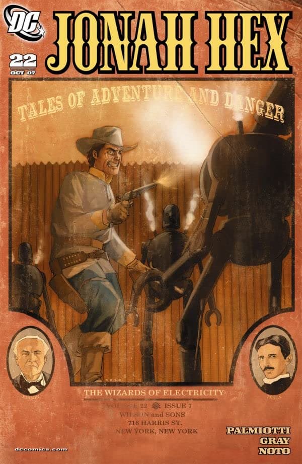 Jonah Hex #22 cover