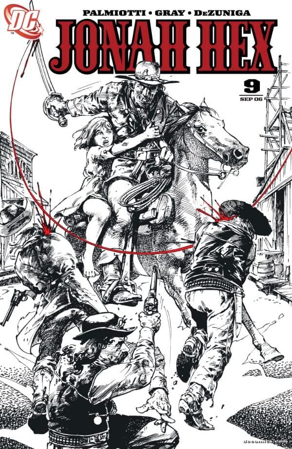 Jonah Hex #9 cover