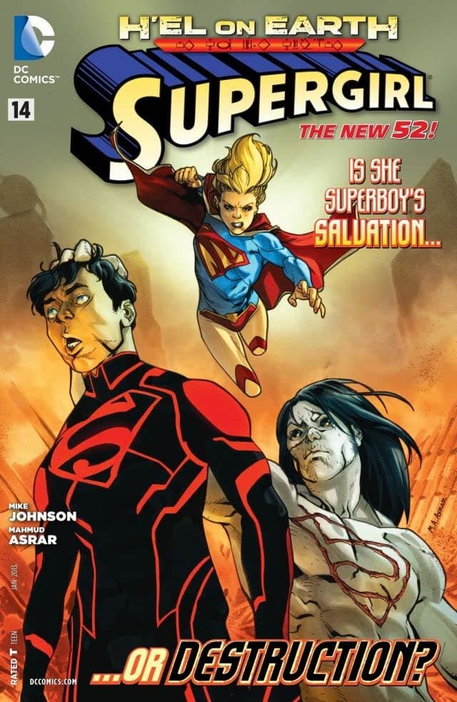 Supergirl #14 cover