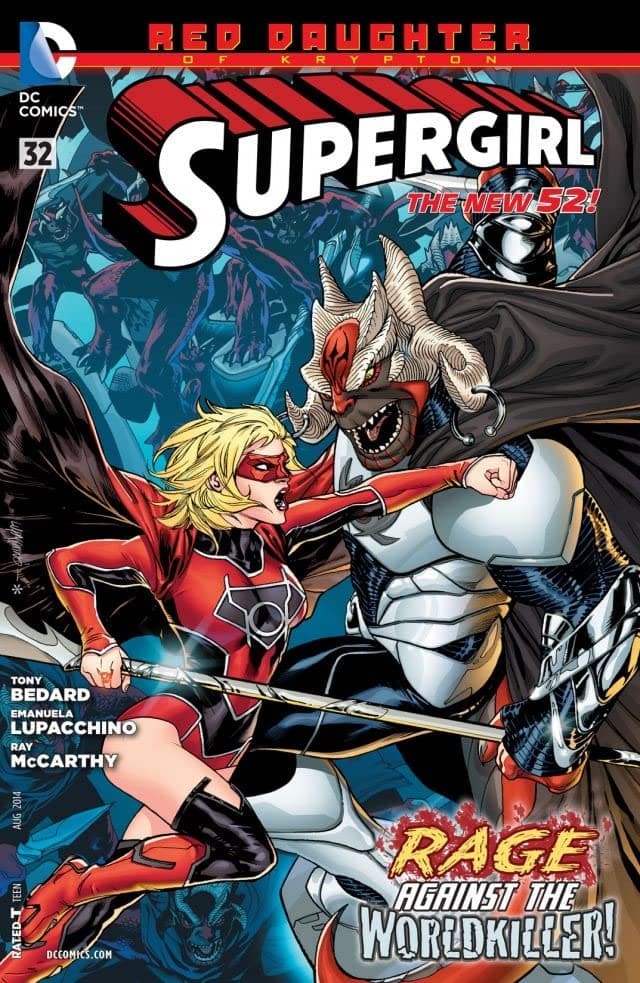 Supergirl #32 cover