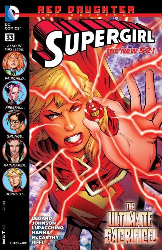 Supergirl #33 cover
