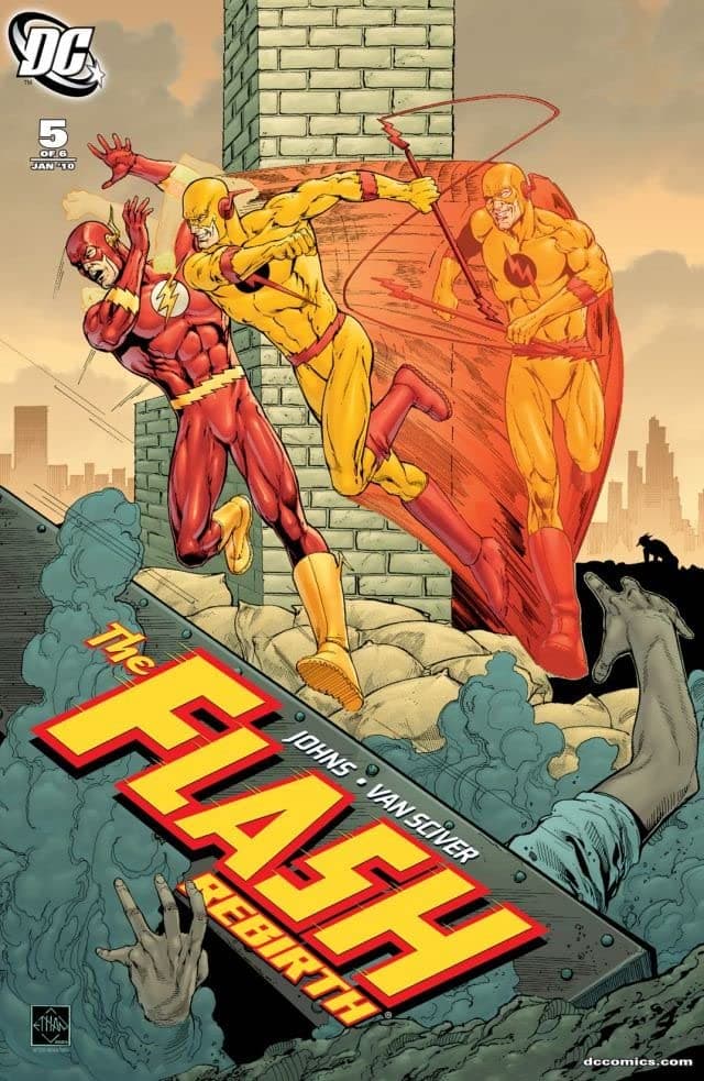 The Flash: Rebirth #5 cover