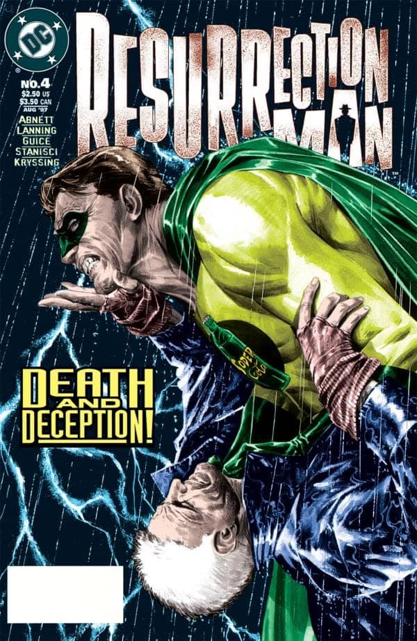 Resurrection Man #4 cover