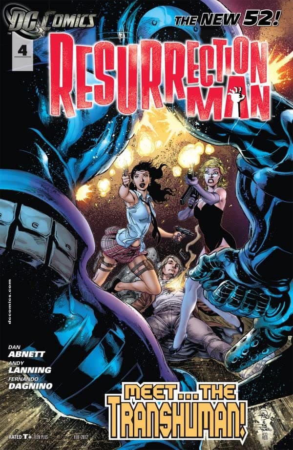 Resurrection Man #4 cover