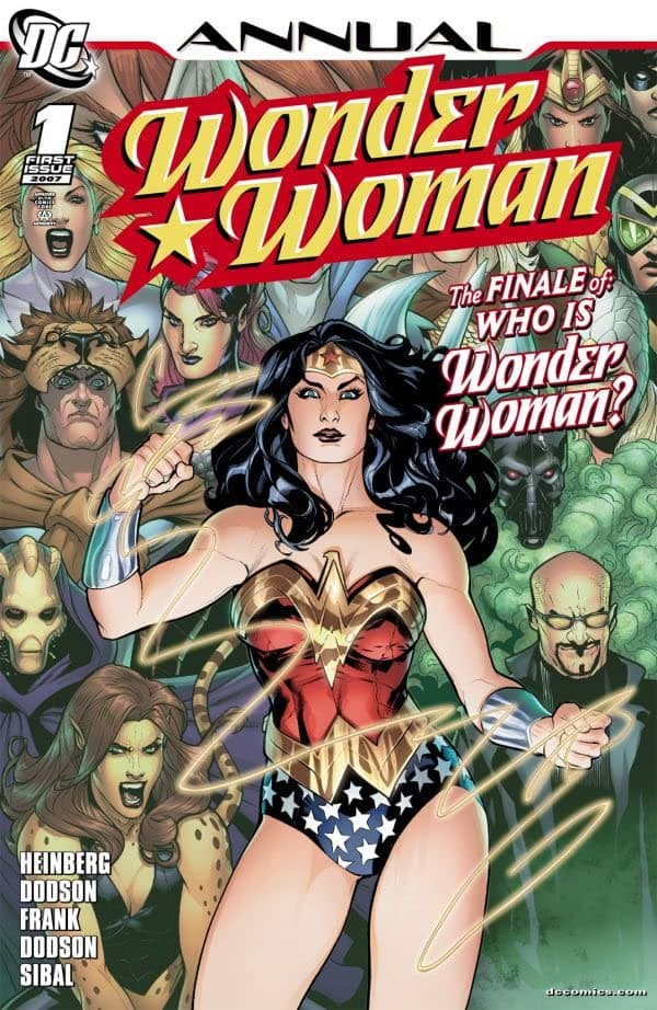 Wonder Woman Annual #1 cover