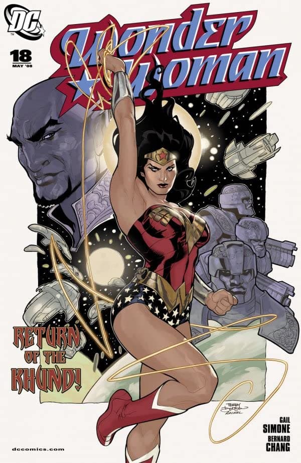 Wonder Woman #18 cover