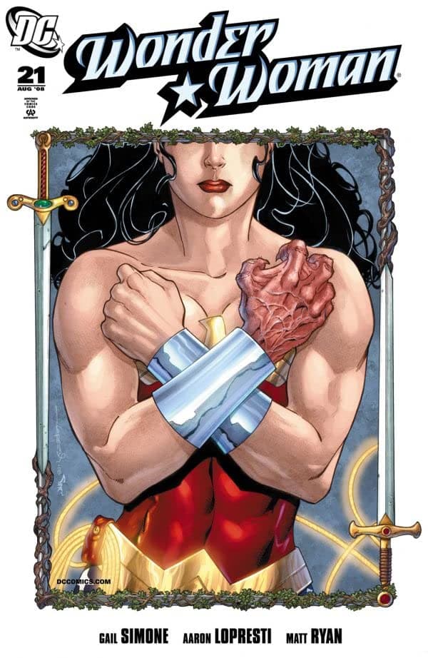Wonder Woman #21 cover