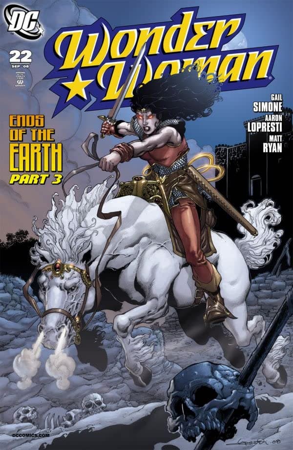 Wonder Woman #22 cover