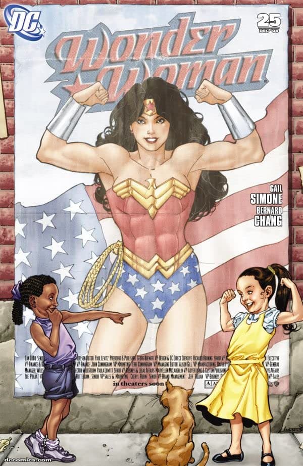 Wonder Woman #25 cover