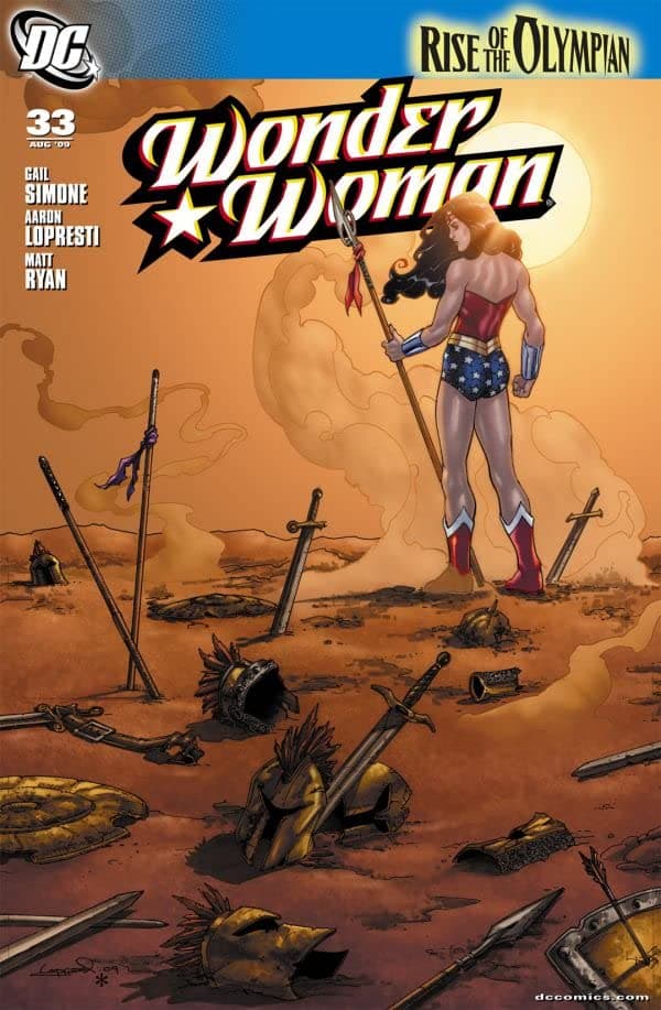 Wonder Woman #33 cover