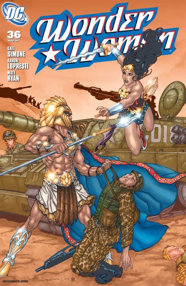Wonder Woman #36 cover