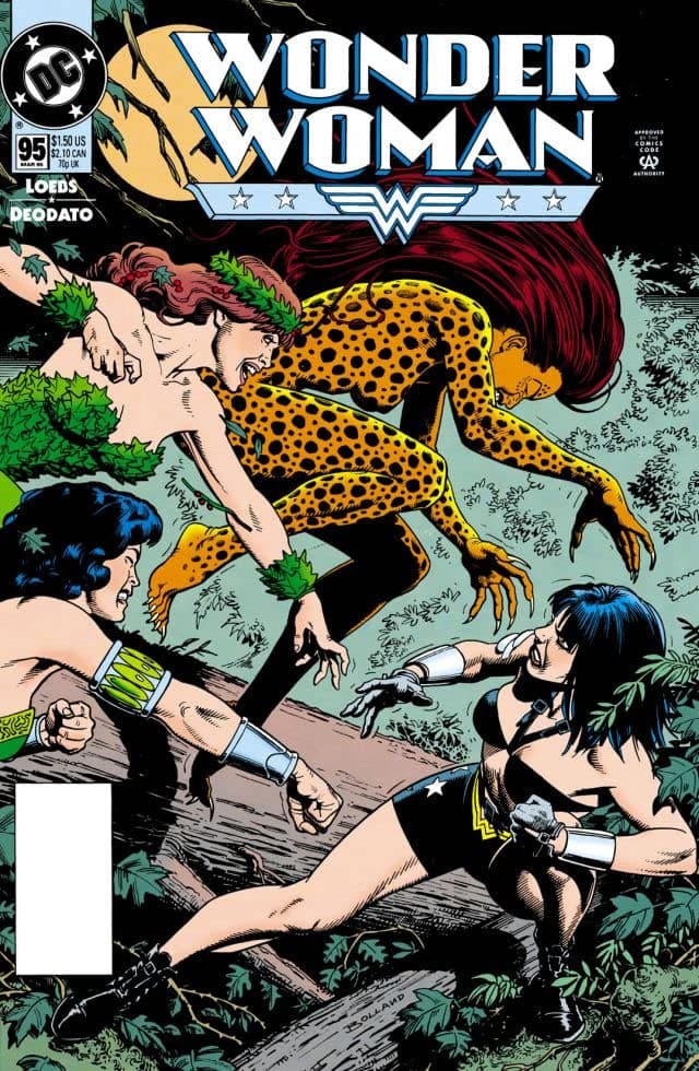Wonder Woman #95 cover