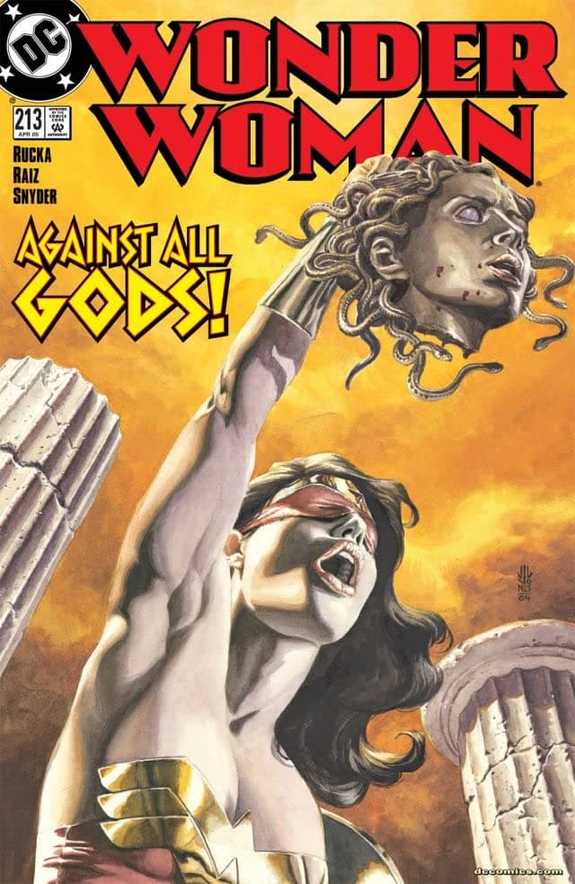 Wonder Woman #213 cover