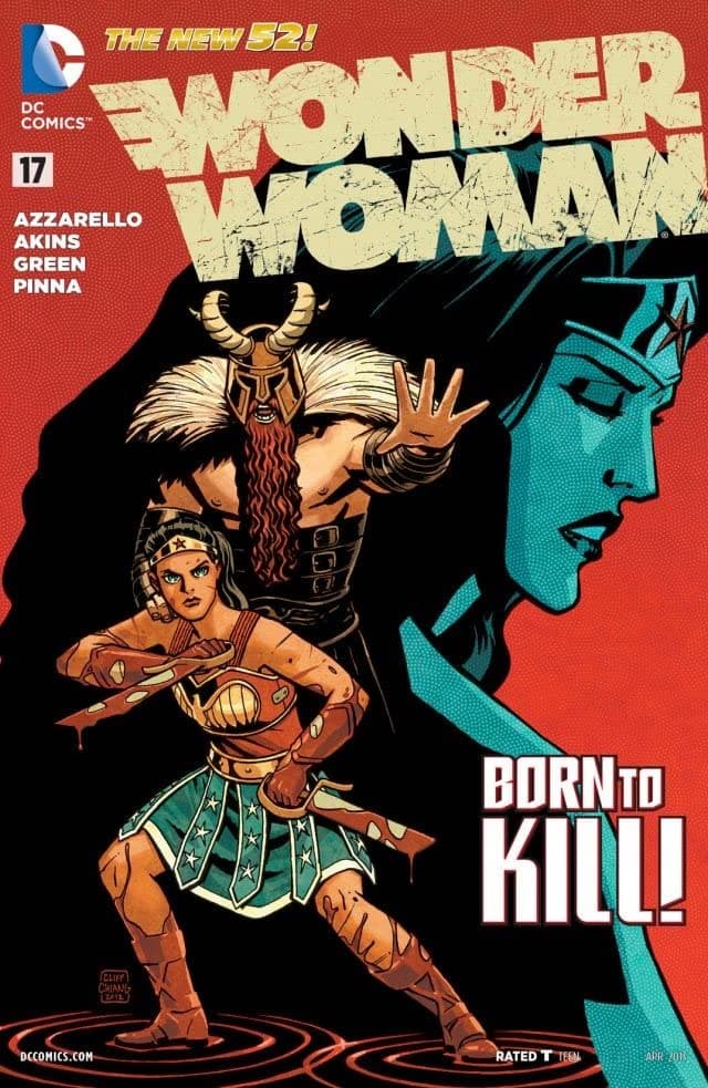 Wonder Woman #17 cover