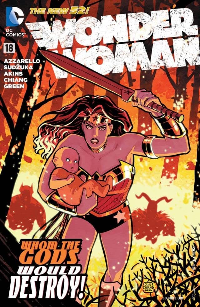Wonder Woman #18 cover