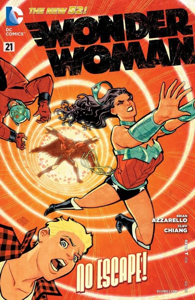 Wonder Woman #21 cover
