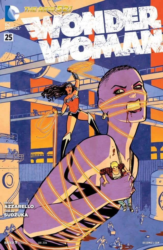 Wonder Woman #25 cover
