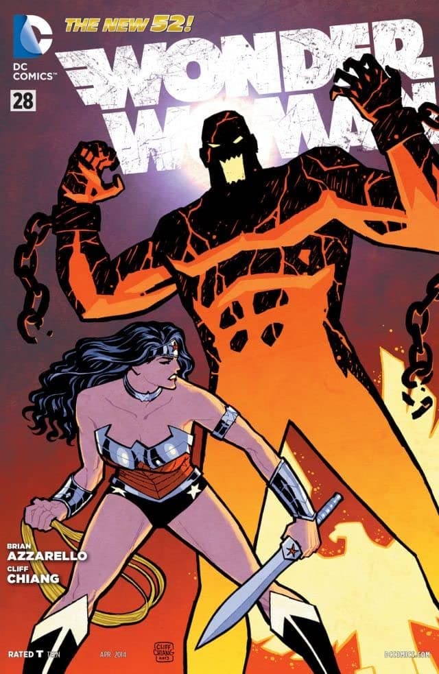 Wonder Woman #28 cover