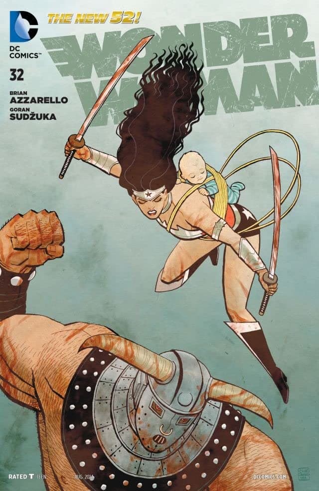 Wonder Woman #32 cover