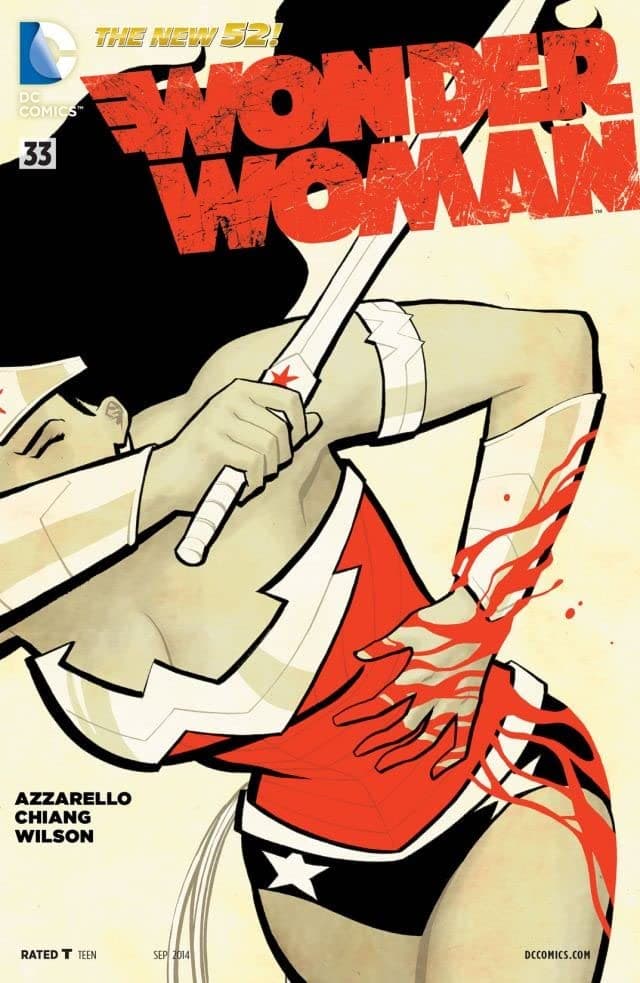 Wonder Woman #33 cover