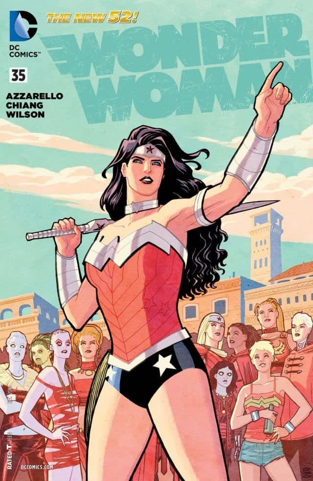 Wonder Woman #35 cover