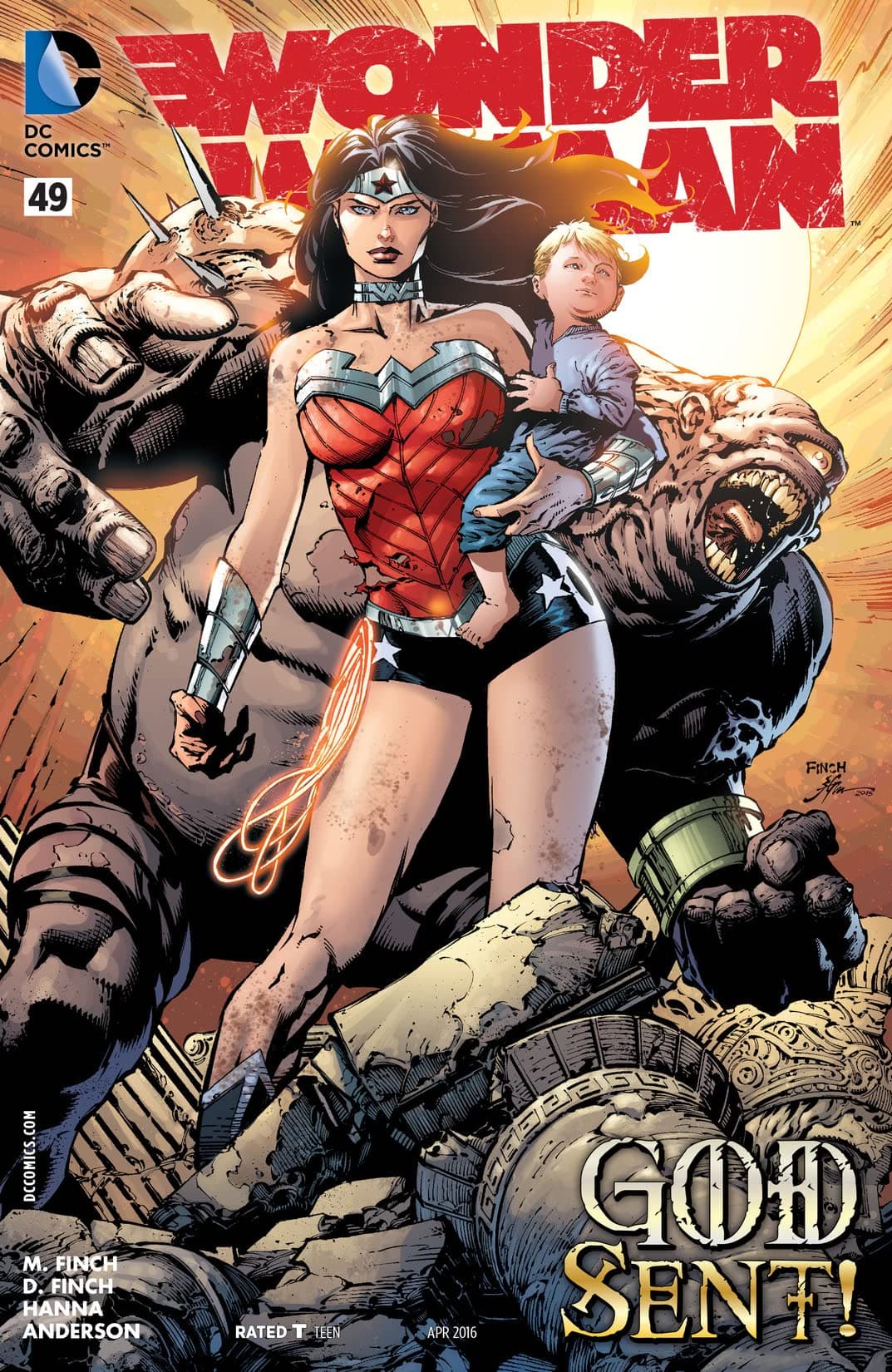Wonder Woman #49 cover