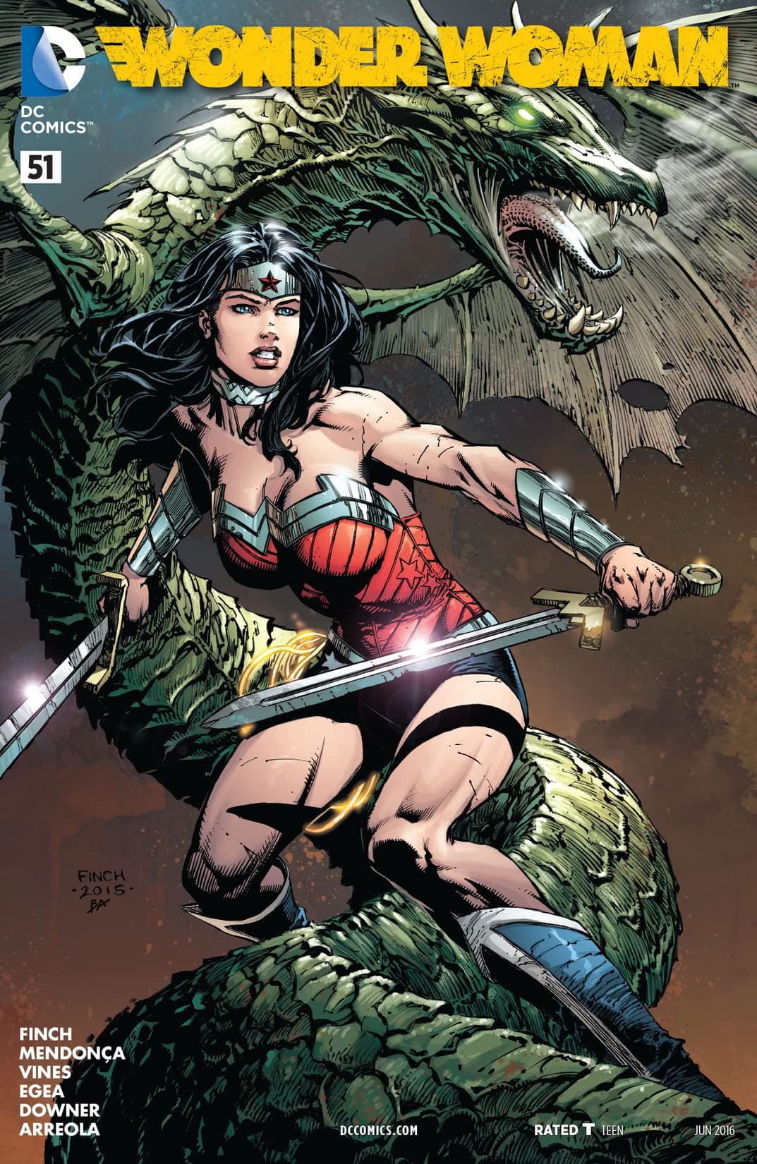 Wonder Woman #51 cover